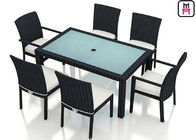 Outdoor Patio Furniture High Top Table , Commercial Grade Outdoor Dining Furniture Table