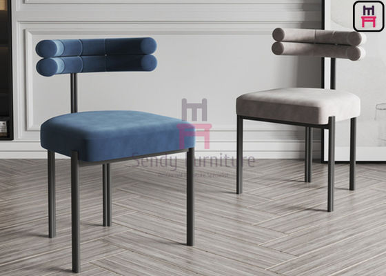 kaufen Holz-Restaurantstuhl mit Lamellenrücken aus Nussbaum- und Ahornholz mit Lederpolsterung für stilvolles Speisen online manufacture