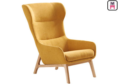 kaufen Festes Holz-bequemer Lesesessel, gemütliche Arm-Gewebe-Tiger-Wohnzimmer-Stühle online manufacture