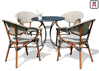 kaufen Hinterhof-Patio-Möbel-Runde/Quadrat-Speisetisch im Freien mit Textoline-Garten-Stühlen online manufacture
