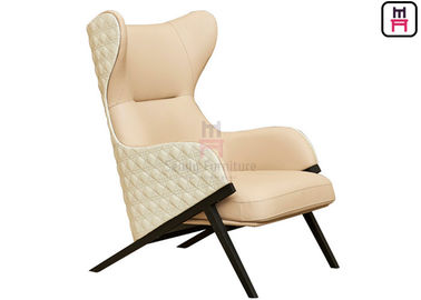 kaufen Lederne einzelne Sofa-Stuhl-kundenspezifische Luxusfarbhoch- Rückseite für Hotel-Lobby u. Hall online manufacture
