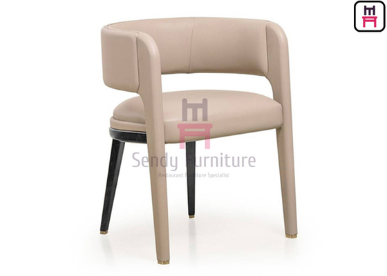 Hölzerner Sessel Ash Wood Fully Upholstered Legs des offenen Rückens für Hotel-Gebrauch