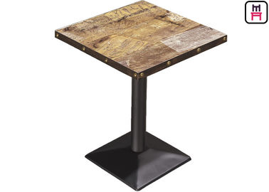 2ft * 2ft wasserdichter Innensperrholz-Club-Speisetisch mit Weinlese-Muster