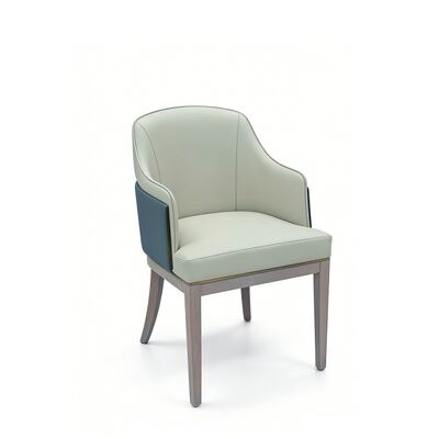 Im amerikanischen Stil rustikales hölzernes Restaurant sitzt hohem hinterem Arm/ohne Arme für die Heirat/Ereignis vor