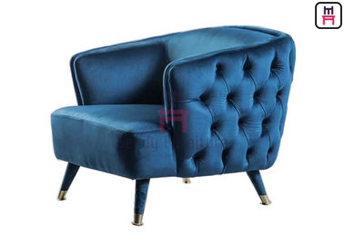 Freizeit-Sofa-Hotel-Restaurant-Stühle, hölzerner Rahmen-Hotel-Flügel-Stuhl mit Armlehne