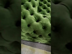 Chester Leather Tufted Restaurant Sofa stellte das fünf Stern-Hotel-Lobby-Anwendung ein